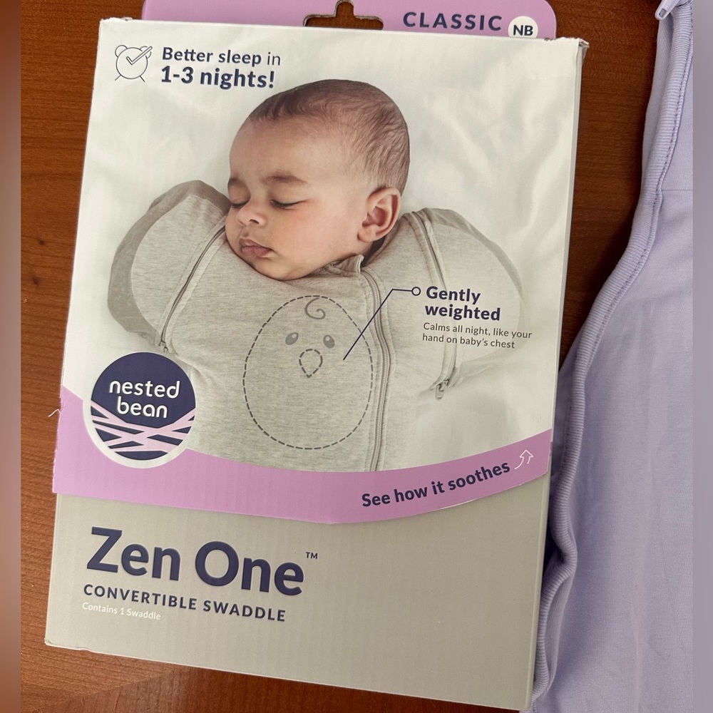 nested bean zen one swaddle